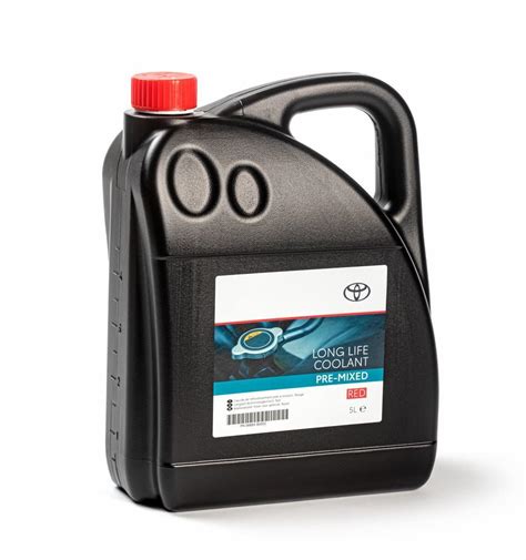 Toyota Red Pre Mixed Coolant Antifreeze 5 Litres